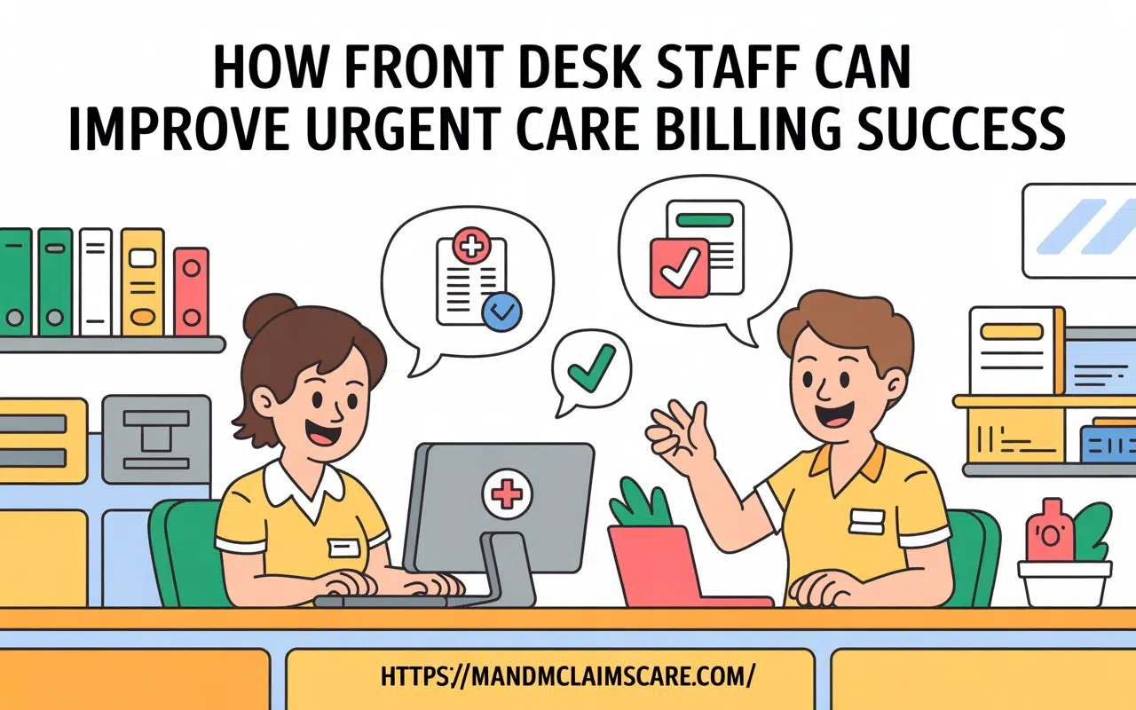 How Front Desk Staff Can Improve Urgent Care Billing Success