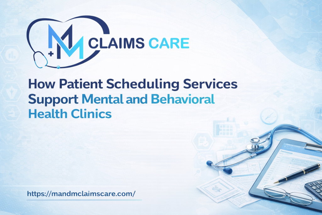 Patient scheduling services for mental health