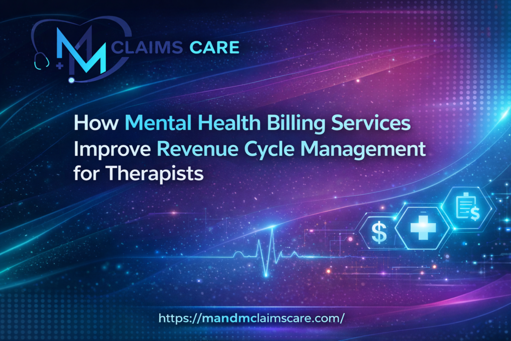 Mental health billing services