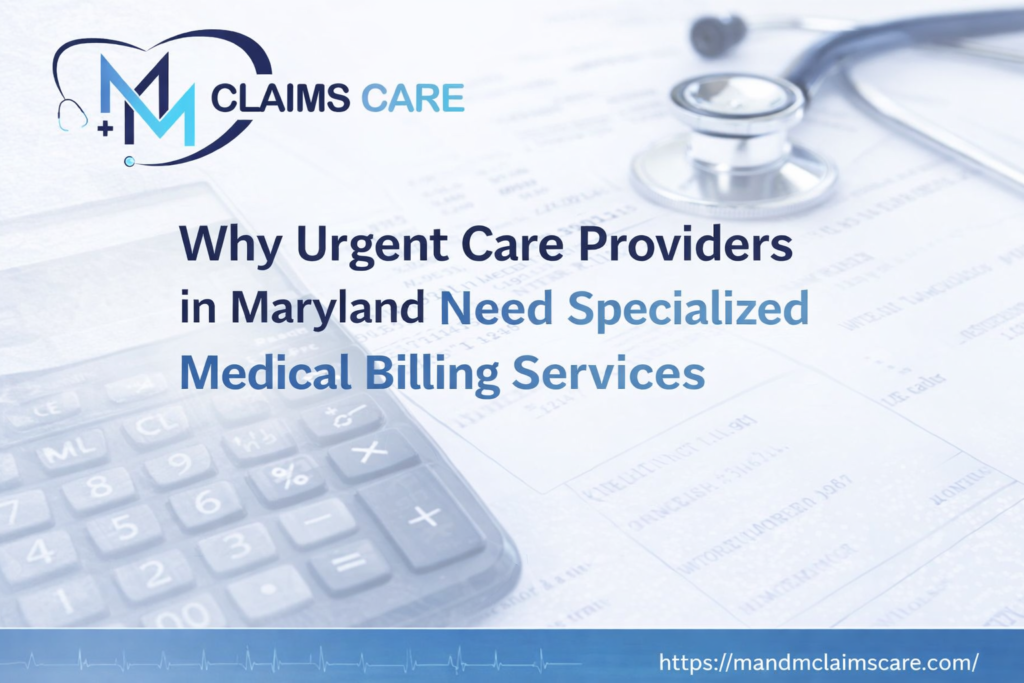 urgent care claim in Maryland